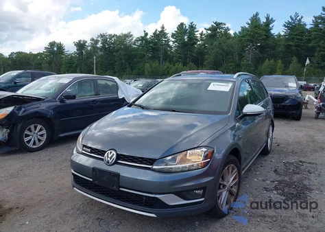2019 Volkswagen Golf Alltrack Tsi S/Tsi Se/Tsi Sel from USA, damaged, VIN 3VWH17AUXKM506457